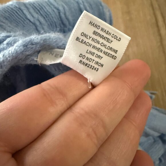 New York and Co. Blue Scarf and Glove Set - Picture 5 of 5